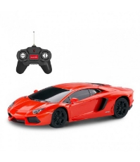 Imagine Masina cu telecomanda Lamborghini Aventador rosu cu scara 1 La 24