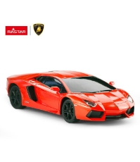 Imagine Masina cu telecomanda Lamborghini Aventador rosu cu scara 1 La 24