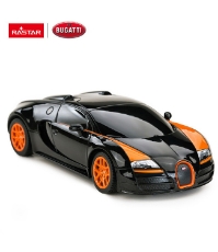 Imagine Masina cu telecomanda Bugatti Grand Sport Vitesse negru cu scara 1 La 24