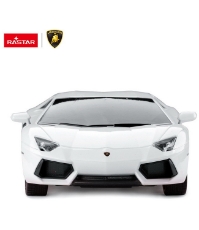 Imagine Masina cu telecomanda Lamborghini Aventador alb cu scara 1 La 24