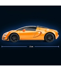 Imagine Masina cu telecomanda Bugatti Grand Sport Vitesse portocaliu cu scara 1 La 24