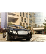 Imagine Masina cu telecomanda Bentley Continetal GT negru cu scara 1 La 12