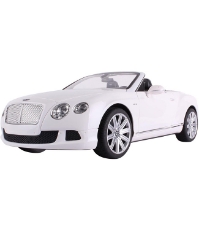 Imagine Masina cu telecomanda Bentley Continetal GT alb cu scara 1 La 12