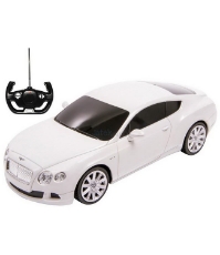 Imagine Masina cu telecomanda Bentley Continental GT alb cu scara 1 la 24