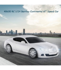 Imagine Masina cu telecomanda Bentley Continental GT alb cu scara 1 la 24