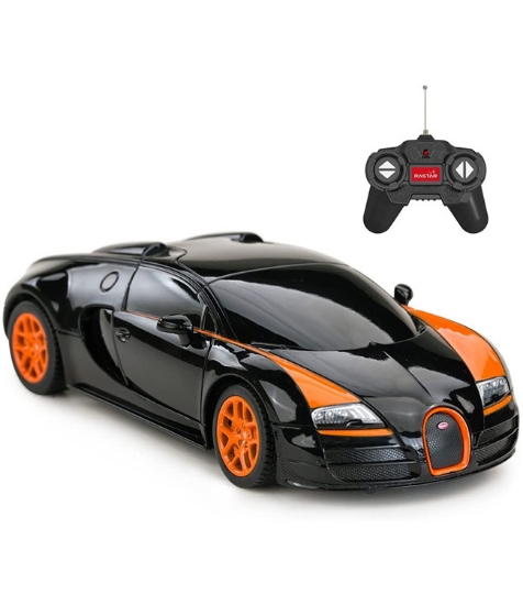 Imagine Masina cu telecomanda Bugatti Grand Sport Vitesse negru cu scara 1 La 18