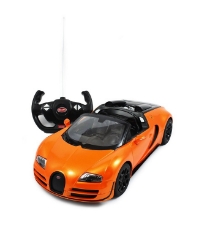 Imagine Masina cu telecomanda Bugatti Grand Sport Vitesse portocaliu cu scara 1 La 14