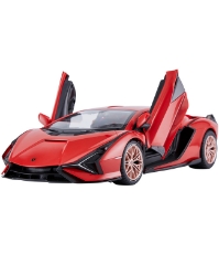 Imagine Masina cu telecomanda Lamborghini Sian rosu cu scara 1 la 14
