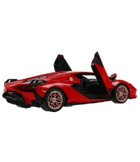 Imagine Masina cu telecomanda Lamborghini Sian rosu cu scara 1 la 14