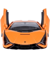 Imagine Masina cu telecomanda Lamborghini Sian portocaliu cu scara 1 La 14