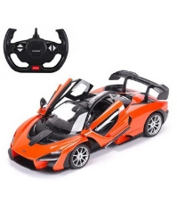 Imagine Masina cu telecomanda Mclaren Senna portocaliu cu scara 1 La 14
