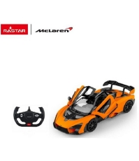 Imagine Masina cu telecomanda Mclaren Senna portocaliu cu scara 1 La 14