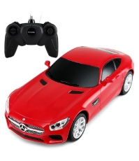 Imagine Masina cu telecomanda Mercedes AMG GT rosu cu scara 1 La 24