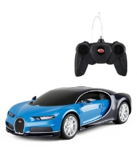 Imagine Masina cu telecomanda Bugatti Chiron albastru cu scara 1 la 24