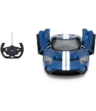 Imagine Masina cu telecomanda Ford GT albastru cu scara 1 La 14