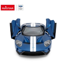 Imagine Masina cu telecomanda Ford GT albastru cu scara 1 La 14