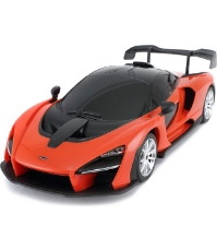 Imagine Masina cu telecomanda Mclaren Senna portocaliu cu scara 1 La 18