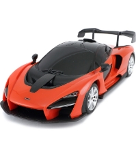 Imagine Masina cu telecomanda Mclaren Senna portocaliu cu scara 1 La 18