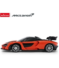 Imagine Masina cu telecomanda Mclaren Senna portocaliu cu scara 1 La 18