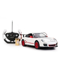 Imagine Masina cu telecomanda Porsche GT 3 alb cu scara 1 La 14
