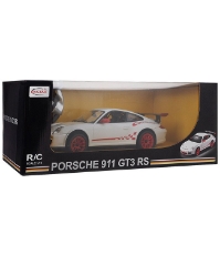Imagine Masina cu telecomanda Porsche GT 3 alb cu scara 1 La 14
