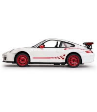 Imagine Masina cu telecomanda Porsche GT 3 alb cu scara 1 La 14