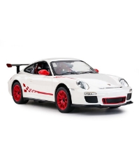 Imagine Masina cu telecomanda Porsche GT 3 alb cu scara 1 La 14