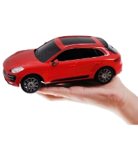 Imagine Masina cu telecomanda Porsche Macan Turbo rosu cu scara 1 La 24
