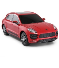 Imagine Masina cu telecomanda Porsche Macan Turbo rosu cu scara 1 La 24