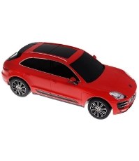 Imagine Masina cu telecomanda Porsche Macan Turbo rosu cu scara 1 La 24