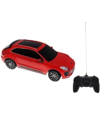 Imagine Masina cu telecomanda Porsche Macan Turbo rosu cu scara 1 La 24