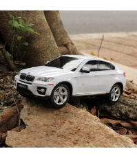 Imagine Masina cu telecomanda BMW X6 alb  scara 1 la 24