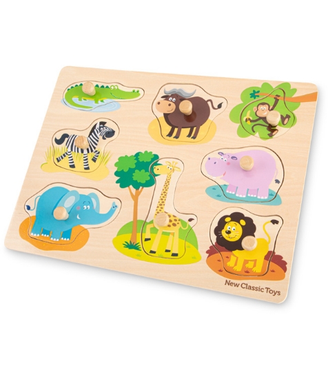 Imagine Puzzle lemn Safari 9 piese NEW