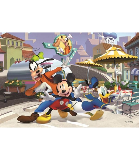 Imagine Puzzle - Mickey si prietenii la terasa (24 piese)