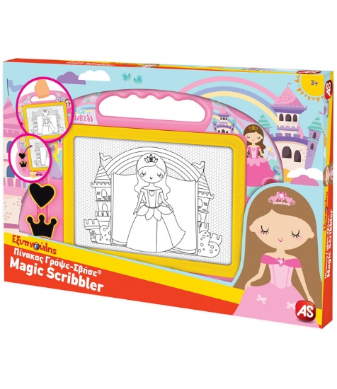 Imagine Tabla magnetica Magic Scribbler baby princess