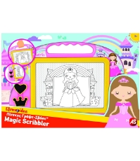 Imagine Tabla magnetica Magic Scribbler baby princess