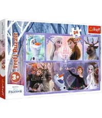 Imagine Puzzle Trefl 24 Maxi Frozen2 O lume magica