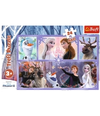 Imagine Puzzle Trefl 24 Maxi Frozen2 O lume magica