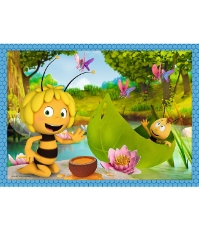 Imagine Puzzle Trefl 4 in 1 aventurile Albinutei Maya