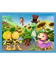 Imagine Puzzle Trefl 4 in 1 aventurile Albinutei Maya
