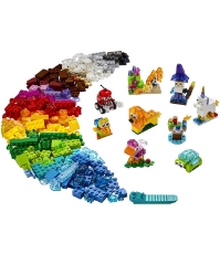 Imagine Lego Classic Caramizi transparente creative 11013