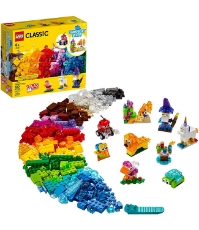 Imagine Lego Classic Caramizi transparente creative 11013