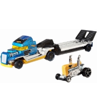 Imagine Set camion si masina sport Hot Wheels Steel Power