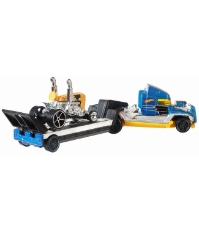 Imagine Set camion si masina sport Hot Wheels Steel Power