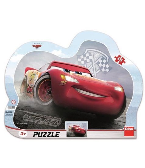 Imagine Puzzle cu rama - Cars 3: Fulger McQueen (25 piese)