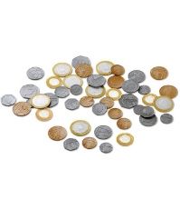 Imagine Set cu 700 monede de jucarie (lire)