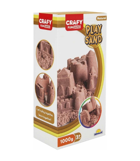 Imagine Nisip pentru modelaj Fun Sand 1000 gr culoare Natur