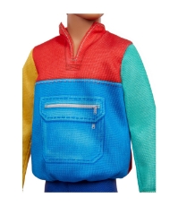 Imagine Papusa baiat Fashionistas sport cu bluza de trening multicolor