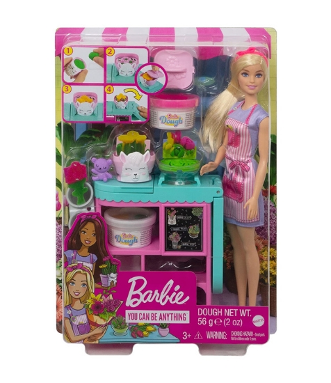 Imagine Barbie papusa Cariere florarie