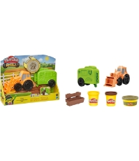 Imagine Play-Doh set Wheels:Tractorul